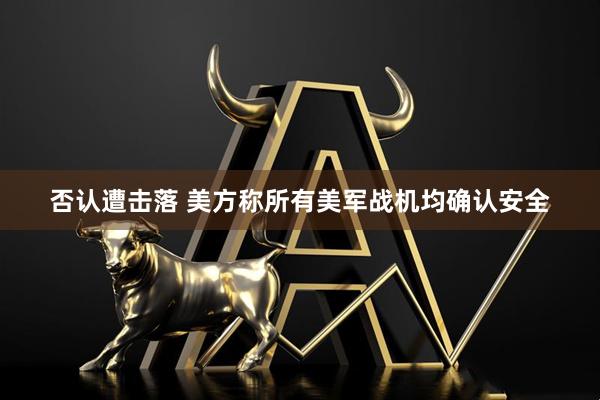 否认遭击落 美方称所有美军战机均确认安全